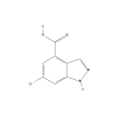 6-bromo-1H-indazole-4-carboxylic acid (CAS: 885523-08-0) - Related Chemical Product
