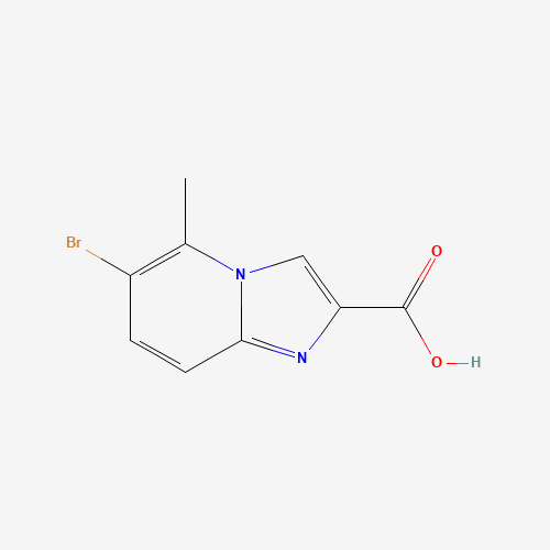 6-bromo-5-methylimidazo[1,2-a]pyridine-2-carboxylic acid (CAS: 1000845-67-9) - Related Chemical Product
