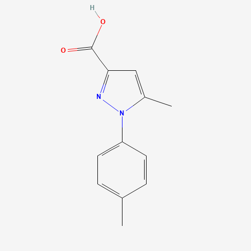 5-methyl-1-(4-methylphenyl)pyrazole-3-carboxylic acid (CAS: 835-60-9) - Related Chemical Product