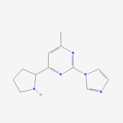 2-imidazol-1-yl-4-methyl-6-pyrrolidin-2-ylpyrimidine (CAS: 888313-62-0) - Related Chemical Product