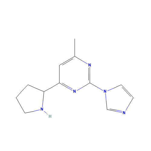 2-imidazol-1-yl-4-methyl-6-pyrrolidin-2-ylpyrimidine (CAS: 888313-62-0) - Related Chemical Product