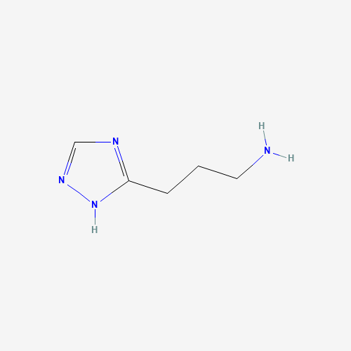 3-(1H-1,2,4-triazol-5-yl)propan-1-amine (CAS: 616197-93-4) - Related Chemical Product