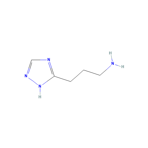 3-(1H-1,2,4-triazol-5-yl)propan-1-amine (CAS: 616197-93-4) - Related Chemical Product