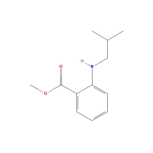 methyl 2-(2-methylpropylamino)benzoate (CAS: 121385-38-4) - Related Chemical Product