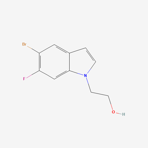 2-(5-bromo-6-fluoroindol-1-yl)ethanol (CAS: 1219741-82-8) - Related Chemical Product