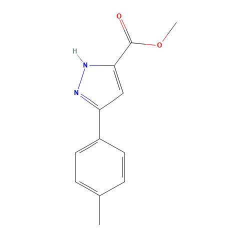 methyl 3-(4-methylphenyl)-1H-pyrazole-5-carboxylate (CAS: 192701-73-8) - Related Chemical Product