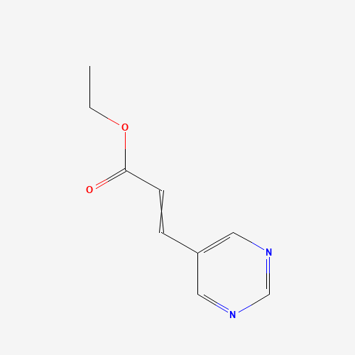 ethyl 3-pyrimidin-5-ylprop-2-enoate (CAS: 123530-61-0) - Related Chemical Product