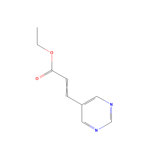 ethyl 3-pyrimidin-5-ylprop-2-enoate (CAS: 123530-61-0) - Related Chemical Product