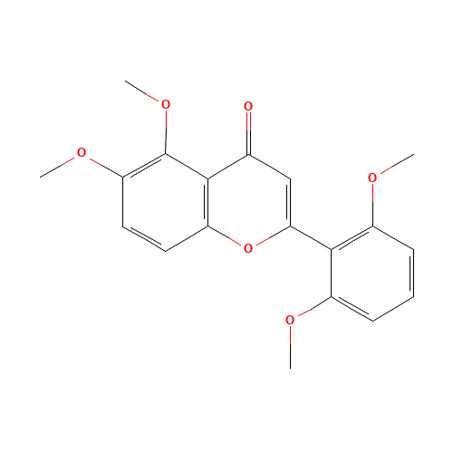 2-(2,6-dimethoxyphenyl)-5,6-dimethoxychromen-4-one (CAS: 14813-19-5) - Related Chemical Product
