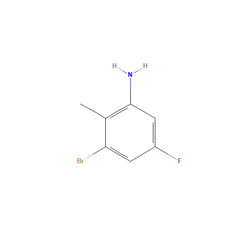 3-bromo-5-fluoro-2-methylaniline (CAS: 502496-36-8) - Related Chemical Product
