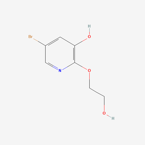 5-bromo-2-(2-hydroxyethoxy)pyridin-3-ol (CAS: 1261365-48-3) - Related Chemical Product