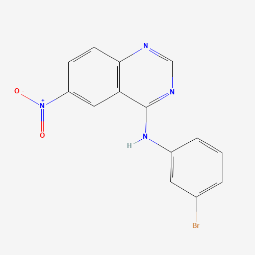 N-(3-bromophenyl)-6-nitroquinazolin-4-amine (CAS: 169205-77-0) - Related Chemical Product
