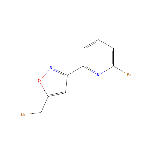 5-(bromomethyl)-3-(6-bromopyridin-2-yl)-1,2-oxazole (CAS: 1231244-52-2) - Related Chemical Product