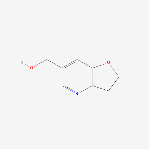 2,3-dihydrofuro[3,2-b]pyridin-6-ylmethanol (CAS: 227752-44-5) - Chemical Structure and Molecular Formula 