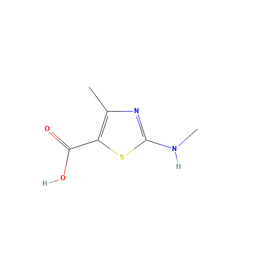 4-methyl-2-(methylamino)-1,3-thiazole-5-carboxylic acid (CAS: 110859-69-3) - Related Chemical Product