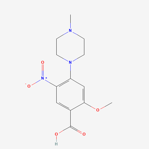 2-methoxy-4-(4-methylpiperazin-1-yl)-5-nitrobenzoic acid (CAS: 1421372-05-5) - Related Chemical Product