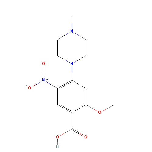 2-methoxy-4-(4-methylpiperazin-1-yl)-5-nitrobenzoic acid (CAS: 1421372-05-5) - Related Chemical Product