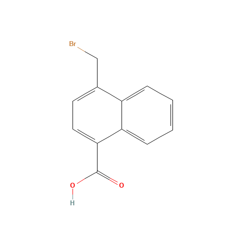 4-(bromomethyl)naphthalene-1-carboxylic acid (CAS: 30236-02-3) - Related Chemical Product