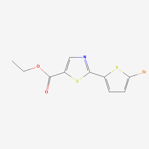 ethyl 2-(5-bromothiophen-2-yl)-1,3-thiazole-5-carboxylate (CAS: 1228426-43-4) - Related Chemical Product