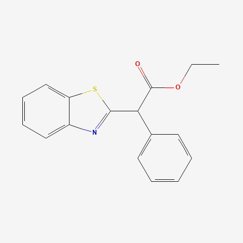 ethyl 2-(1,3-benzothiazol-2-yl)-2-phenylacetate (CAS: 79071-09-3) - Related Chemical Product