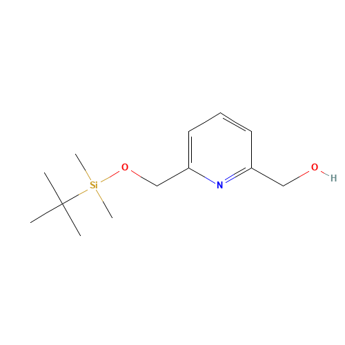[6-[[tert-butyl(dimethyl)silyl]oxymethyl]pyridin-2-yl]methanol (CAS: 150058-64-3) - Related Chemical Product