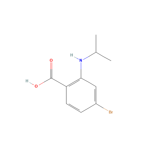 4-bromo-2-(propan-2-ylamino)benzoic acid (CAS: 855481-84-4) - Related Chemical Product