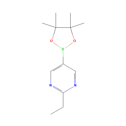2-ethyl-5-(4,4,5,5-tetramethyl-1,3,2-dioxaborolan-2-yl)pyrimidine (CAS: 1235450-87-9) - Related Chemical Product