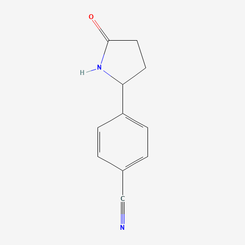 4-(5-oxopyrrolidin-2-yl)benzonitrile (CAS: 339087-31-9) - Related Chemical Product
