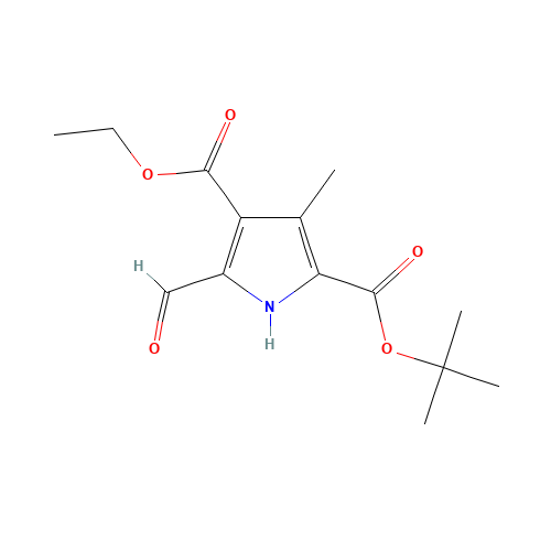 2-O-tert-butyl 4-O-ethyl 5-formyl-3-methyl-1H-pyrrole-2,4-dicarboxylate (CAS: 517894-64-3) - Related Chemical Product