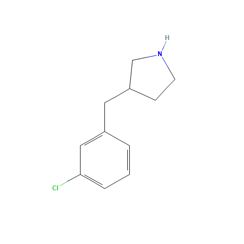 3-[(3-chlorophenyl)methyl]pyrrolidine (CAS: 1158764-50-1) - Related Chemical Product