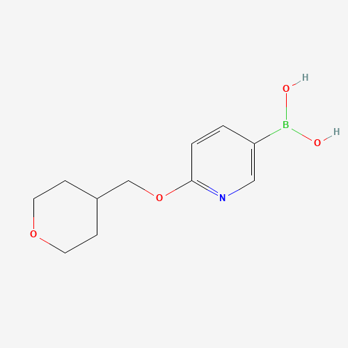 [6-(oxan-4-ylmethoxy)pyridin-3-yl]boronic acid (CAS: 1415793-89-3) - Related Chemical Product