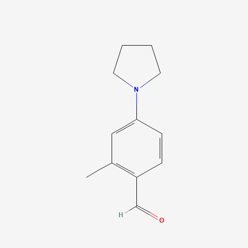2-methyl-4-pyrrolidin-1-ylbenzaldehyde (CAS: 84754-31-4) - Related Chemical Product