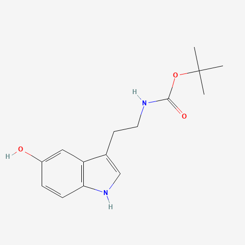 tert-butyl N-[2-(5-hydroxy-1H-indol-3-yl)ethyl]carbamate (CAS: 53157-48-5) - Related Chemical Product