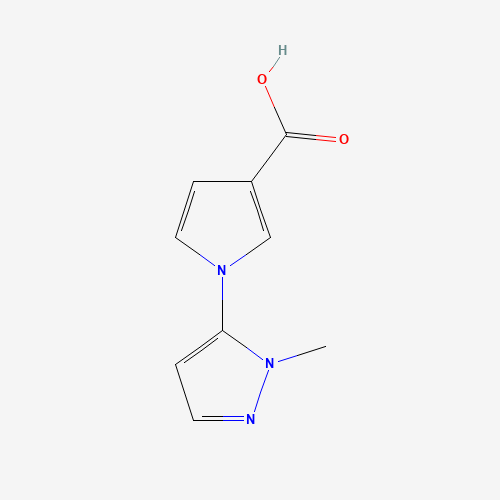 1-(2-methylpyrazol-3-yl)pyrrole-3-carboxylic acid (CAS: 1202636-64-3) - Related Chemical Product