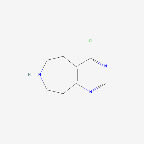4-chloro-6,7,8,9-tetrahydro-5H-pyrimido[4,5-d]azepine (CAS: 1057338-28-9) - Related Chemical Product