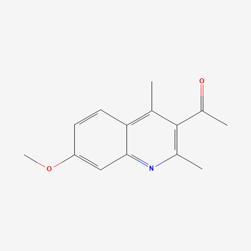1-(7-methoxy-2,4-dimethylquinolin-3-yl)ethanone (CAS: 42465-20-3) - Related Chemical Product
