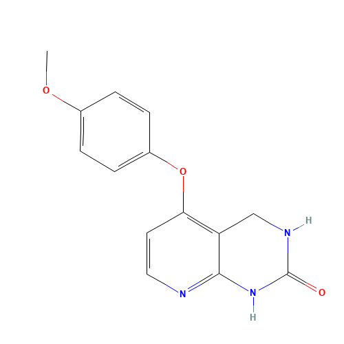5-(4-methoxyphenoxy)-3,4-dihydro-1H-pyrido[2,3-d]pyrimidin-2-one (CAS: 1265636-23-4) - Related Chemical Product