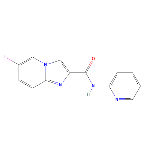 6-iodo-N-pyridin-2-ylimidazo[1,2-a]pyridine-2-carboxamide (CAS: 1167606-04-3) - Related Chemical Product