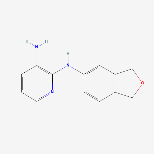 2-N-(1,3-dihydro-2-benzofuran-5-yl)pyridine-2,3-diamine (CAS: 61964-06-5) - Related Chemical Product