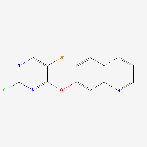 7-(5-bromo-2-chloropyrimidin-4-yl)oxyquinoline (CAS: 1257303-38-0) - Related Chemical Product
