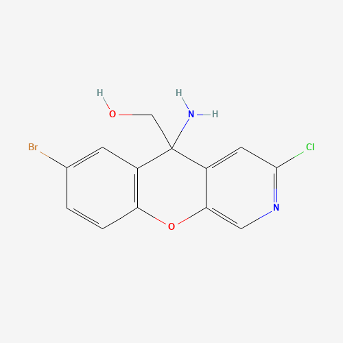 (5-amino-7-bromo-3-chlorochromeno[2,3-c]pyridin-5-yl)methanol (CAS: 1335218-49-9) - Related Chemical Product