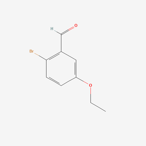 2-bromo-5-ethoxybenzaldehyde (CAS: 43192-32-1) - Chemical Structure and Molecular Formula 