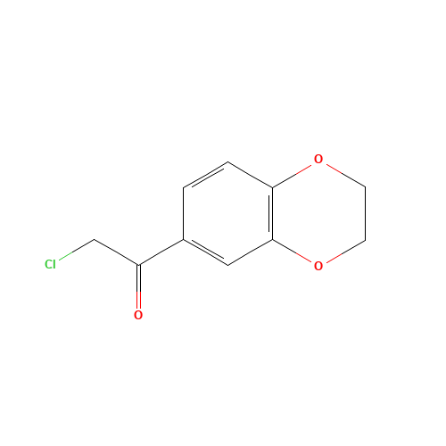 2-chloro-1-(2,3-dihydro-1,4-benzodioxin-6-yl)ethanone (CAS: 93439-37-3) - Related Chemical Product