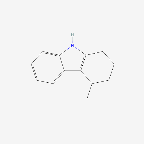 4-methyl-2,3,4,9-tetrahydro-1H-carbazole (CAS: 19283-54-6) - Chemical Structure and Molecular Formula 