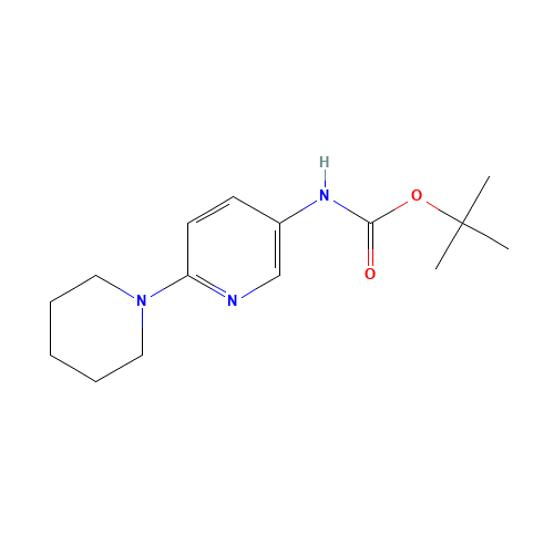 tert-butyl N-(6-piperidin-1-ylpyridin-3-yl)carbamate (CAS: 849353-29-3) - Related Chemical Product