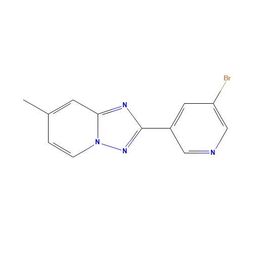 2-(5-bromopyridin-3-yl)-7-methyl-[1,2,4]triazolo[1,5-a]pyridine (CAS: 1367795-13-8) - Related Chemical Product