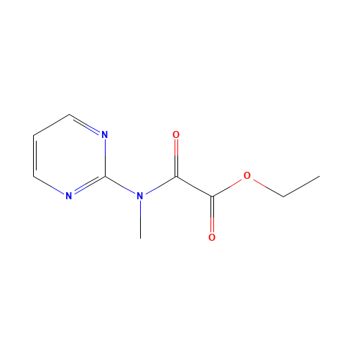 ethyl 2-[methyl(pyrimidin-2-yl)amino]-2-oxoacetate (CAS: 865088-64-8) - Related Chemical Product