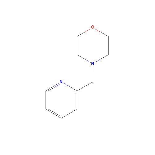 4-(pyridin-2-ylmethyl)morpholine (CAS: 71897-59-1) - Chemical Structure and Molecular Formula 