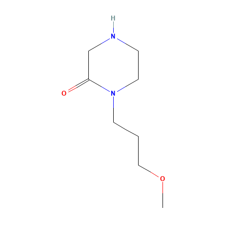 1-(3-methoxypropyl)piperazin-2-one (CAS: 1247427-20-8) - Related Chemical Product