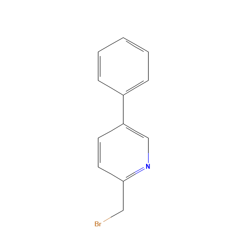 2-(bromomethyl)-5-phenylpyridine (CAS: 126268-58-4) - Related Chemical Product
